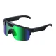 ZEBLAZE Q01 AI Sports Sunglasses with Camera, Green
