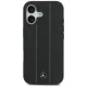 Mercedes Leather Laurel Leaves Stripes MagSafe Phone Case Cover iPhone 17 - Black