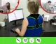 Magnetic Posture Corrector, Black/Green