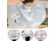 Hairdressing Cape Collar for Hair Cutting, Silver