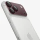 Spigen Optik Pro XL Glas.tR EZ Fit Camera Tempered Glass for iPhone 18 Pro Max - Dark Cherry