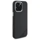 Mercedes iPhone 16 Pro Max Case Silicone Tonal Logo Wood Pattern MagSafe, Black