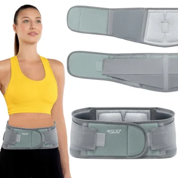 4FIZJO Lumbar Spine Orthopedic Belt Size S, Grey