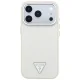 Guess Grained Triangle Logo MagSafe Case for iPhone 18 Pro / 17 Pro - Beige