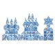 Magnetic Tiles 3D Ice Castle Building Blocks, 96-Piece Set