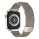 Uniq case Dante strap for Apple Watch 1/2/3/4/5/6/7/8/9/SE/SE2 42/44/45mm Stainless Steel starlight