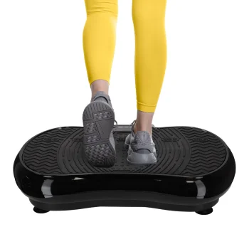 4Fizjo PRO+ Vibration Plate for Workouts, Black
