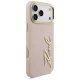 Karl Lagerfeld Karl Script Logo Case for iPhone 17 Pro Max, Pink