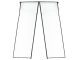 Magnetic Door Mosquito Net 85x210 cm, Black