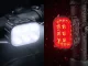 Bicycle LED Light Set Front and Rear USB Rechargeable IP65