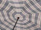 Inverted Folding Umbrella with C-Shaped Handle (105 x 80 cm), Plaid