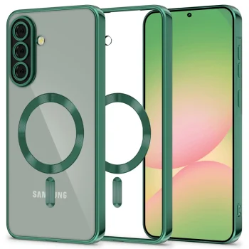 Tech-Protect MagFlex MagSafe Phone Case Cover Samsung Galaxy A56 5G - Clear Green