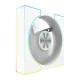 Cooling Fan Darkflash DM8 LINE White, 4-Pin PWM ARGB
