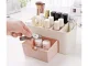 Cosmetics and Jewelry Organizer with Drawer, Pink