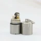 Mini Petrol Lighter Keychain, Silver