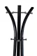 Modernhome YLT-0603 Freestanding Metal Coat Rack Black