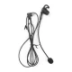 Ejeas HIFI-R6 USB-C Referee Earphones for F6 System, Black