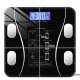 Ruhhy 00022525 Smart Body Scale with Bluetooth, Black