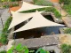 Waterproof Sun Shade Sail - Triangle 3x3x3m, Cream