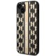 Karl Lagerfeld Monogram Stripe futrālis iPhone 14 Plus - Brūns