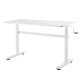 Ergo Office ER-401 W Height Adjustable Desk, 140x60cm, White