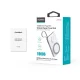 Choetech 10000mAh LED display power bank with Type-c and Lightning port cable with magnetic wireless charger Mobile...