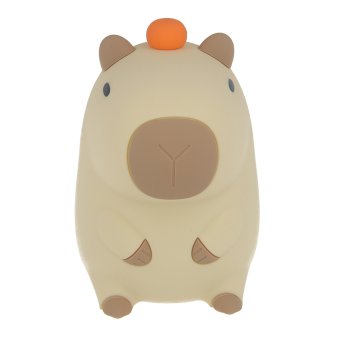 Capybara LED Night Light FNL-12 Forever Light for Kids, Rechargeable Silicone Lamp