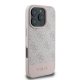 Guess 4G Bottom Stripe Phone Case Cover iPhone 16 Pro Max - Pink