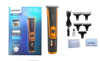 Electric Beard and Hair Trimmer USB Clipper with 4 Attachments