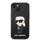 Karl Lagerfeld iPhone 14 Plus Case Silicone Ikonik Karl Black
