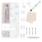 Eyeglass Repair Kit with Screws and Screwdriver