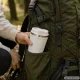 Anti-Spill Thermal Mug with Suction Cup, 380ml, White