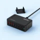 USB Charging Station Wozinsky WSL-440 440W GaN QC3 Black