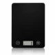 Electronic Kitchen Scale with LCD Display, Glass Surface, 5kg/1g