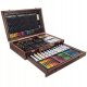 MAALEO Artistic Drawing Painting Set in a Suitcase for Kids, 128 pcs. (paints, pencils, brushes)