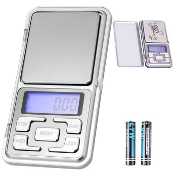 Digital Jewelry Scale 500g x 0.01g Electronic Pocket Scale