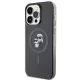 Karl Lagerfeld iPhone 15 Pro Max Case MagSafe IML KC Glitter, Black