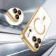 Tech-Protect iPhone 17 Pro Case MagFlex MagSafe, Transparent Gold