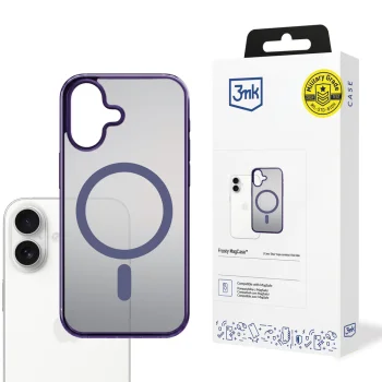 3Mk Protection Frosty MagCase for iPhone 17, Purple