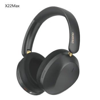 Dudao X22 Max Wireless On-Ear Bluetooth Headphones with ANC, Black