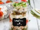 Reusable Chalkboard Labels for Jars 192 pcs with Chalk Marker, Black