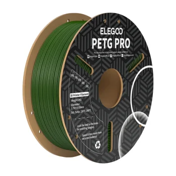 ELEGOO PETG Pro 3D Printer Filament 1.75 mm 1 kg, Olive Green