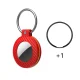 Hurtel WAT-87 Apple AirTag Keychain Case Set with Carbon Fiber Pattern, 4 pcs - Multicolor