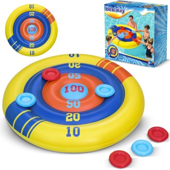 Bestway 52566 Inflatable Pool Game Disc Champion 140cm