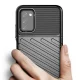 Thunder Case Flexible TPU Rugged Case for Samsung Galaxy A03s, Black