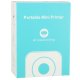 Portable Mini Stickers Label Photo Printer, Pink