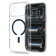 Spigen Ultra Hybrid MagSafe Case for iPhone 18 Pro Max / 17 Pro Max, Clear Navy Blue