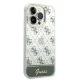 Guess iPhone 14 Pro Max Case 4G Pattern Script, Khaki