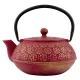 Bredemeijer Shanghai Teapot Gift Set G015PG 0.6 L with Cups and Filter, Pink/Gold