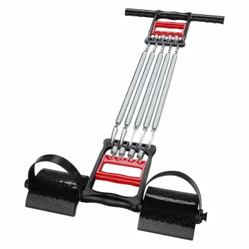 2-in-1 Metal Chest Expander with 5 Springs